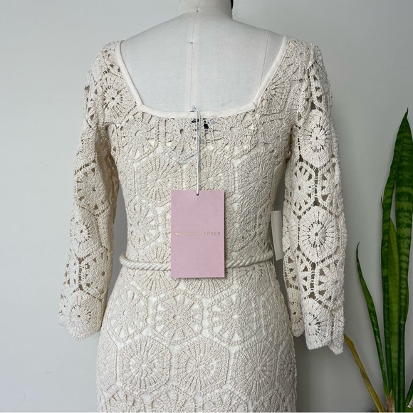 Q13/14 WE ARE KINDRED Luna Crochet Midi Dress - Picture 9 of 16